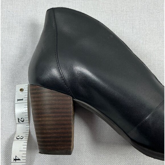 Lucky Brand leather open-toe ankle bootie heels - size: 7M - Picture 6 of 8